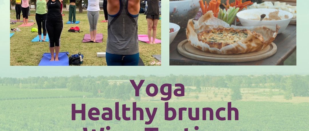 Yoga, healthy brunch & wine tasting