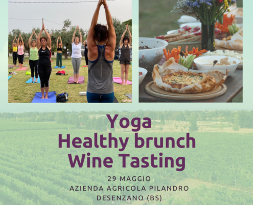 Yoga, healthy brunch & wine tasting